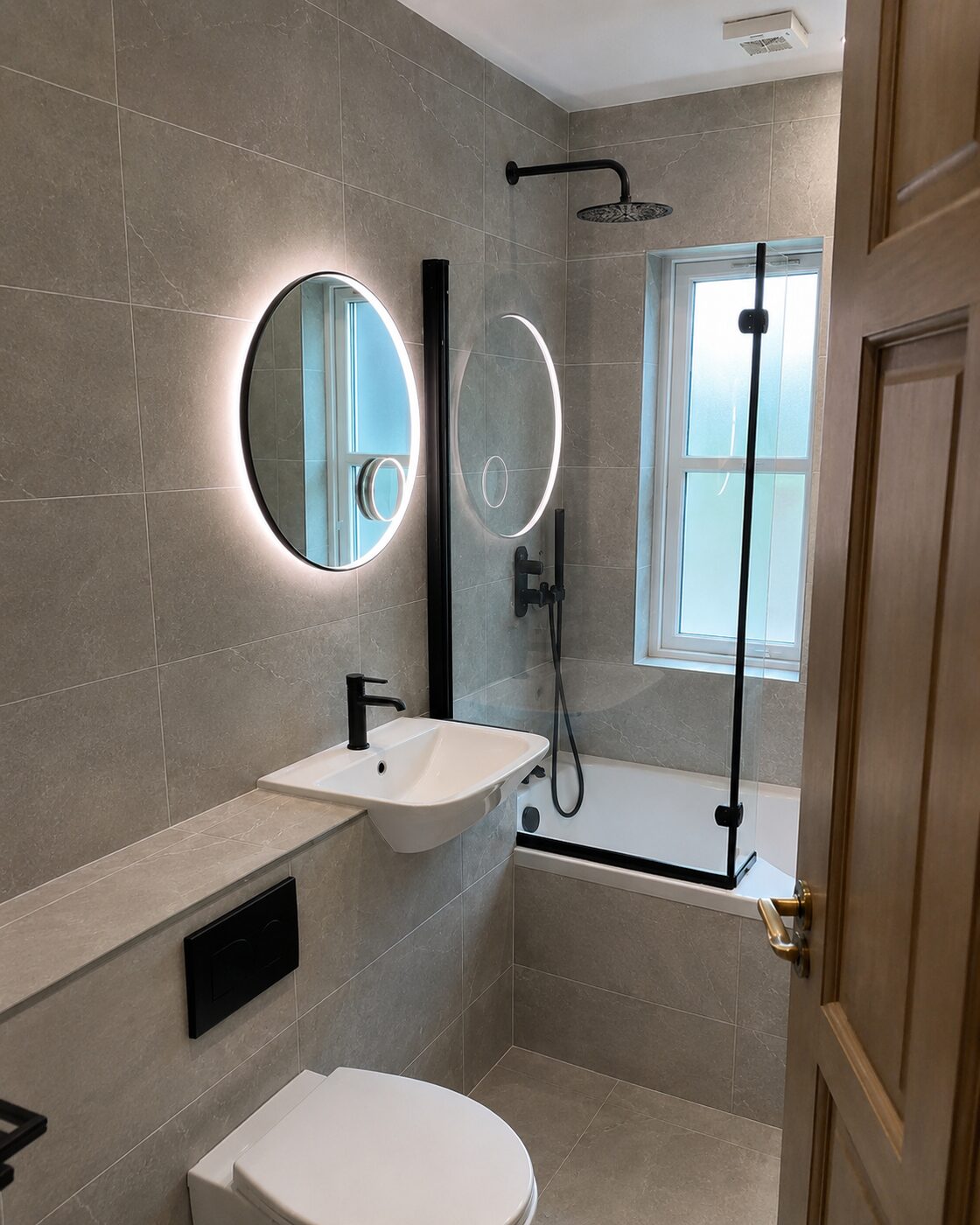 Bathroom after renovation